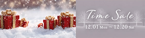 Time Sale 12.01 Mon ~ 12.20 Sat